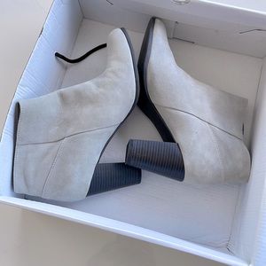 Cole Haan light grey booties - never been worn!
